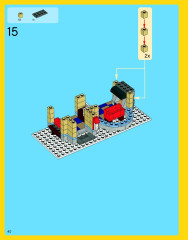 LEGO 10222 instructions page 40 – build guide