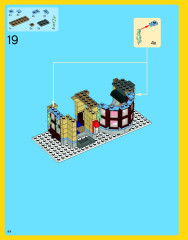 LEGO 10222 instructions page 44 – build guide