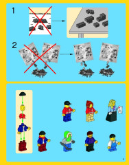 LEGO 10222 instructions page 5 – build guide