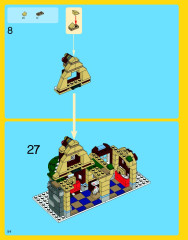 LEGO 10222 instructions page 54 – build guide