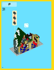 LEGO 10222 instructions page 60 – build guide