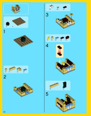 LEGO 10222 instructions page 62 – build guide
