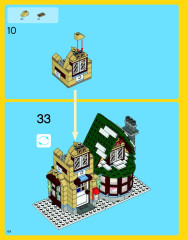 LEGO 10222 instructions page 64 – build guide
