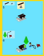 LEGO 10222 instructions page 7 – build guide