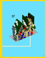 LEGO 10222 instructions page 71 – build guide