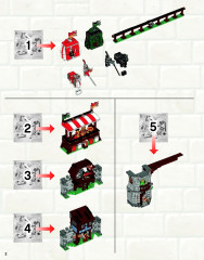 LEGO 10223 instructions page 2 – build guide