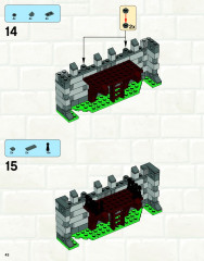 LEGO 10223 instructions page 42 – build guide