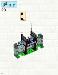 LEGO 10223 instructions page 58 – build guide
