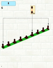 LEGO 10223 instructions page 8 – build guide