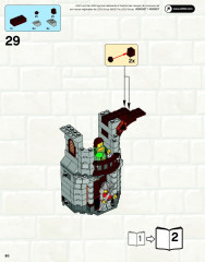 LEGO 10223 instructions page 80 – build guide