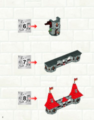 LEGO 10223 instructions page 2 – build guide