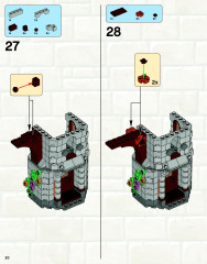 LEGO 10223 instructions page 20 – build guide