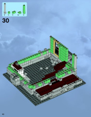LEGO 10228 instructions page 40 – build guide