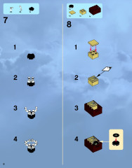 LEGO 10228 instructions page 6 – build guide