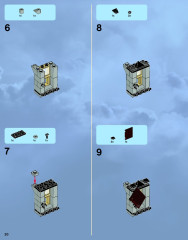LEGO 10228 instructions page 20 – build guide