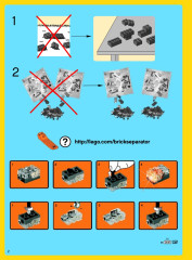 LEGO 10229 instructions page 2 – build guide