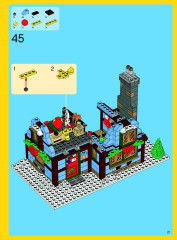 LEGO 10229 instructions page 21 – build guide