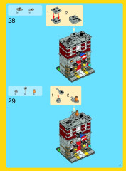 LEGO 10230 instructions page 17 – build guide