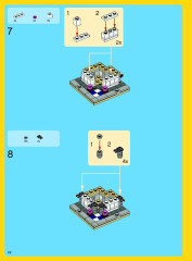 LEGO 10230 instructions page 22 – build guide