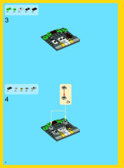 LEGO 10230 instructions page 4 – build guide
