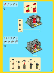 LEGO 10230 instructions page 7 – build guide
