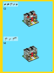 LEGO 10230 instructions page 9 – build guide