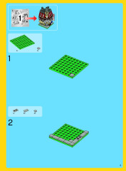 LEGO 10230 instructions page 3 – build guide