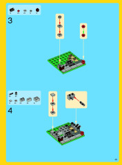 LEGO 10230 instructions page 35 – build guide
