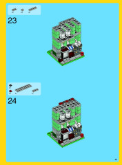 LEGO 10230 instructions page 45 – build guide
