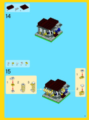 LEGO 10230 instructions page 9 – build guide