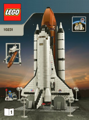 LEGO 10231 instructions page 1 – build guide