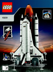 LEGO 10231 instructions page 1 – build guide