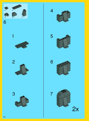 LEGO 10231 instructions page 68 – build guide