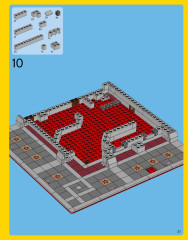 LEGO 10232 instructions page 21 – build guide