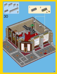 LEGO 10232 instructions page 45 – build guide