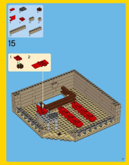 LEGO 10232 instructions page 17 – build guide