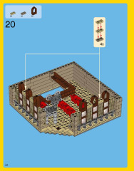 LEGO 10232 instructions page 22 – build guide