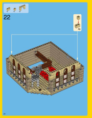 LEGO 10232 instructions page 24 – build guide