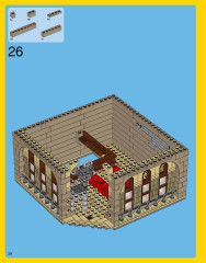 LEGO 10232 instructions page 28 – build guide