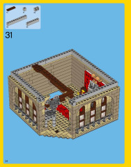LEGO 10232 instructions page 34 – build guide