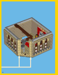 LEGO 10232 instructions page 36 – build guide