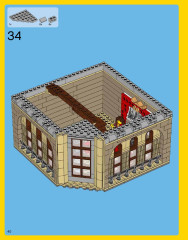LEGO 10232 instructions page 40 – build guide