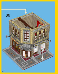 LEGO 10232 instructions page 42 – build guide