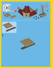 LEGO 10232 instructions page 2 – build guide