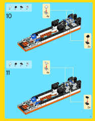 LEGO 10233 instructions page 11 – build guide