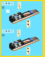 LEGO 10233 instructions page 12 – build guide