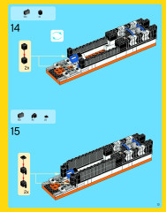 LEGO 10233 instructions page 13 – build guide