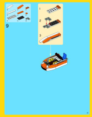 LEGO 10233 instructions page 21 – build guide