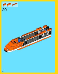 LEGO 10233 instructions page 24 – build guide
