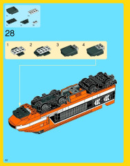 LEGO 10233 instructions page 42 – build guide
